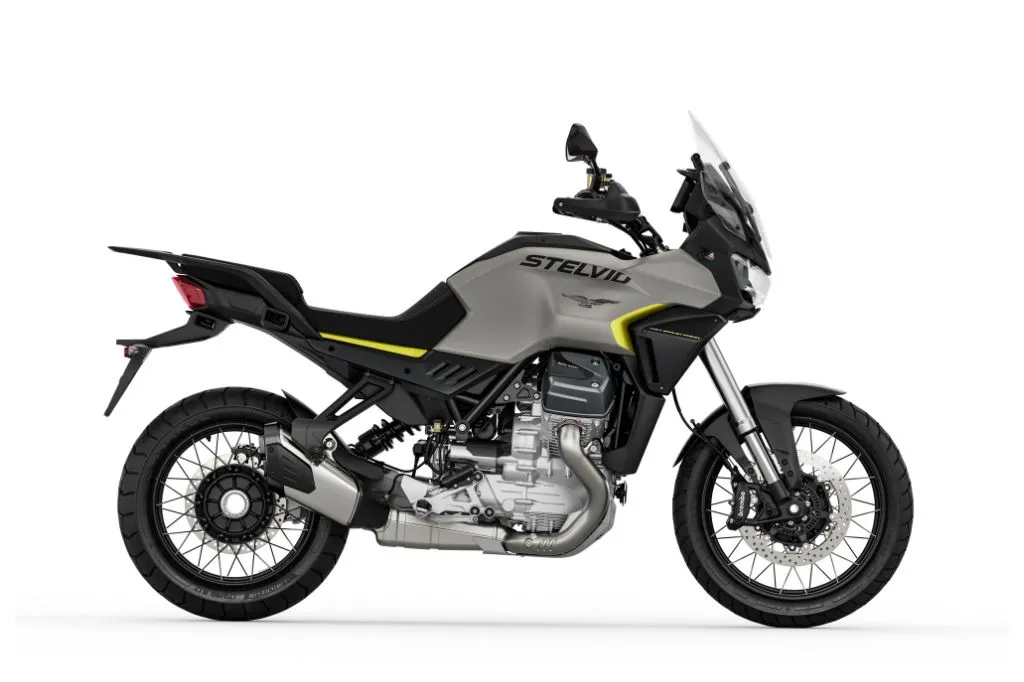 KATALOG - Moto Guzzi V100 Stelvio - Grigio Climbing 2026