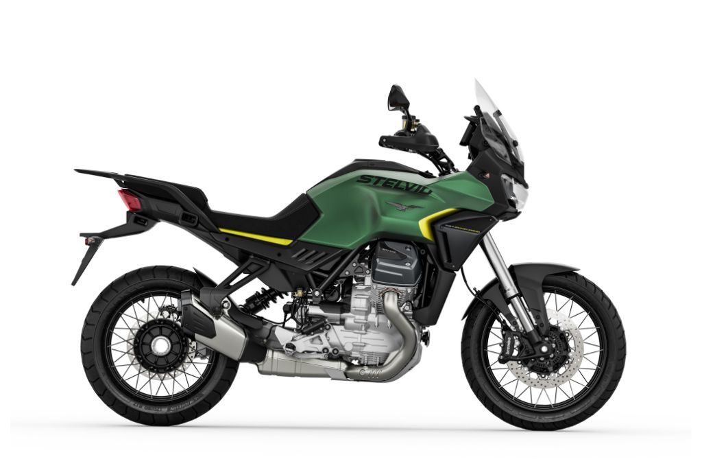 KATALOG - Moto Guzzi - V100 Stelvio ARAS - Verde Hiking 2026