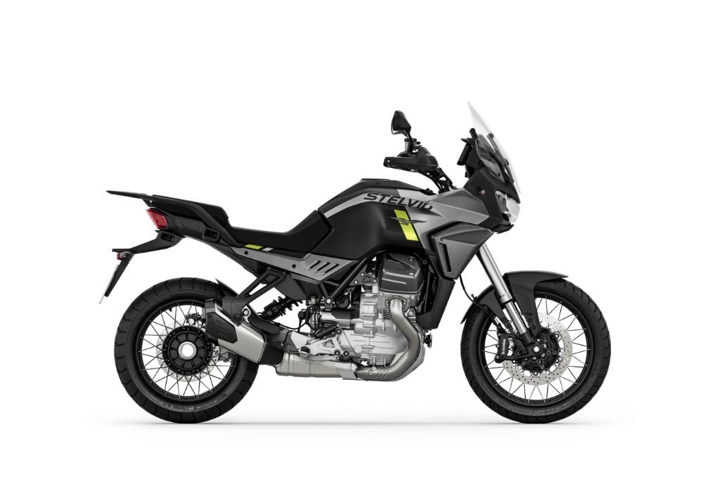Katalog Moto Guzzi V100 Stelvio - nero vulcano 2024
