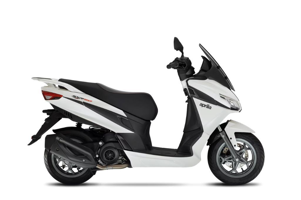 KATALOG - Aprilia SXR 50 - Essence white 2025