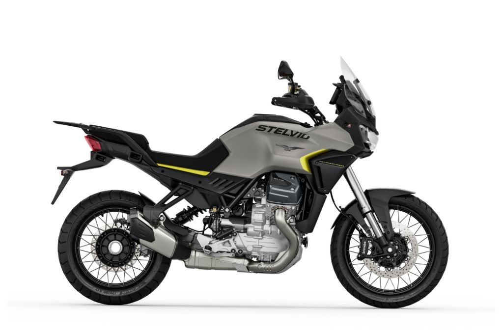 KATALOG - Moto Guzzi - V100 Stelvio ARAS - Grigio Climbing 2026