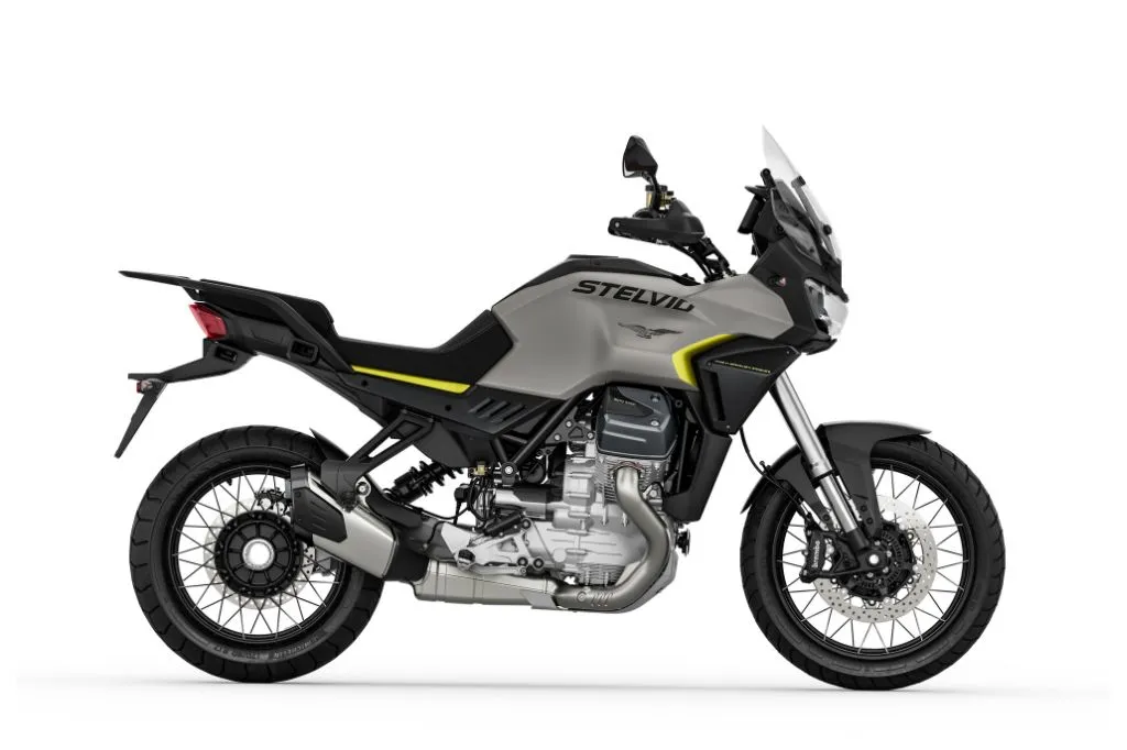 KATALOG - Moto Guzzi - V100 Stelvio ARAS - Grigio Climbing 2026