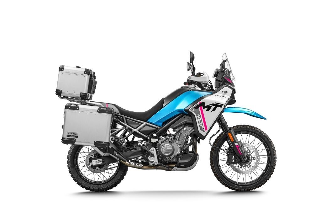 Katalog CFMOTO 450MT-RX - Modrá s kufry