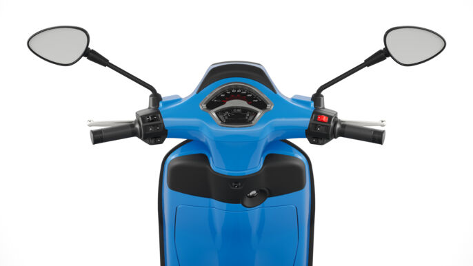 10 Vespa Sprint S 125 Blu Eclettico