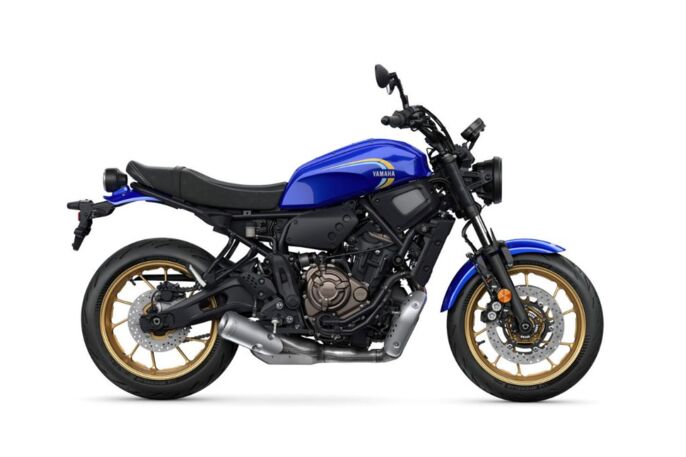Katalog Yamaha XSR700, Historic Blue 2024